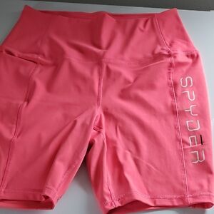 Spyder Women's Vibrant Pink Athletic Shorts